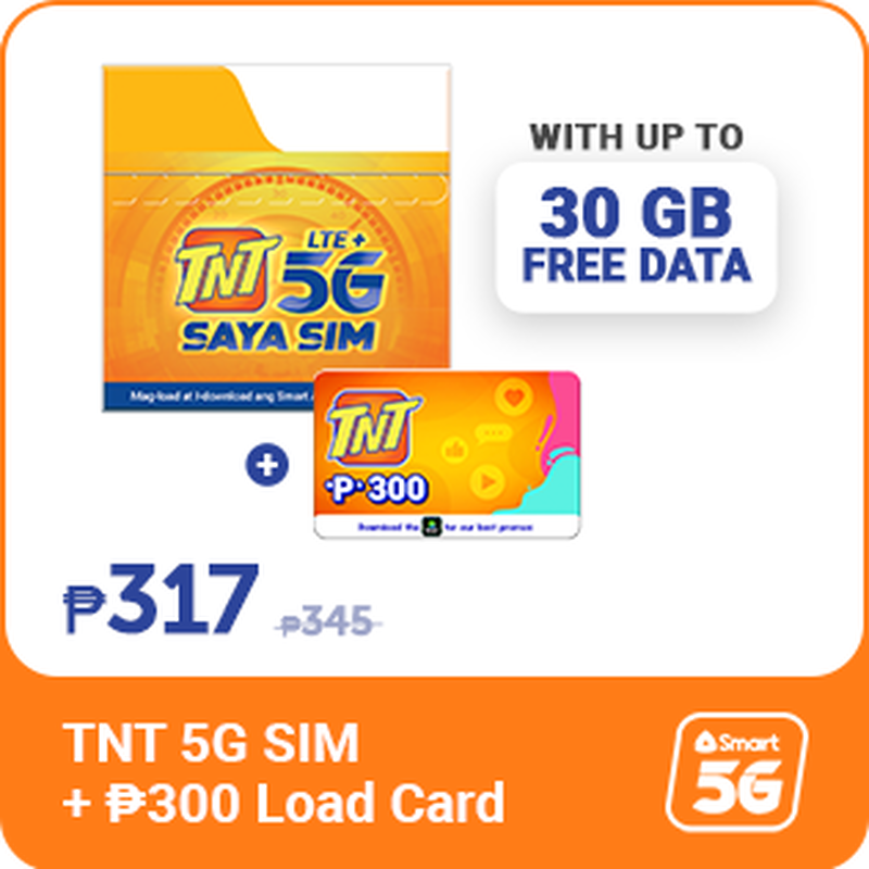 TNT 5G SIM + P300 Load Card Bundle, , hi-res image number 0